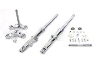 39mm Fork Assembly with Chrome Sliders Single Disc 2004 / UP XL