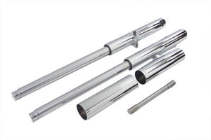 Billet Mega Fork Slider Set Chrome 0 /  Custom application0 /  Custom application