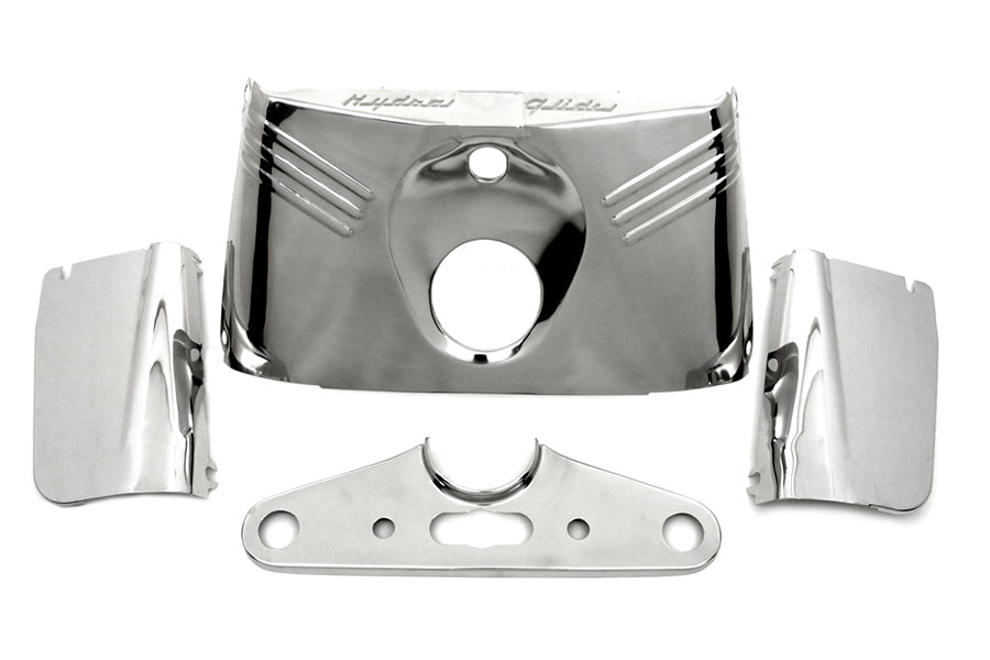 Replica Triple Tree Cover Kit Stainless Steel 1949 / 1959 FLH