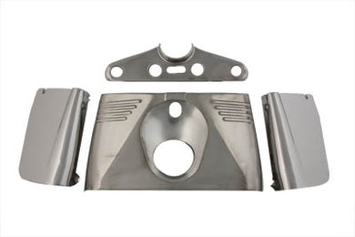 Replica Triple Tree Cover Kit Stainless Steel 1949 / 1959 FLH