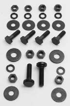 Load image into Gallery viewer, Rear Fender Frame Clamp Bolt Kit 1938 / 1947 U 1936 / 1940 EL 1941 / 1957 FL