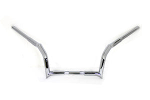 10" Z-Bar Handlebar without Indents Chrome 1986 / 2013 FLT 1982 / UP FLHX