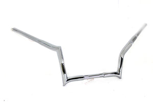 10" Z-Bar Handlebar without Indents Chrome 1986 / 2013 FLT 1982 / UP FLHX