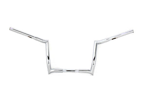 12" Z-Bar Handlebar without Indents Chrome 1986 / 2013 FLT 1982 / UP FLHX