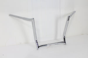 14" Z-Bar Handlebar without Indents Chrome 1986 / 2013 FLT 1982 / UP FLHX