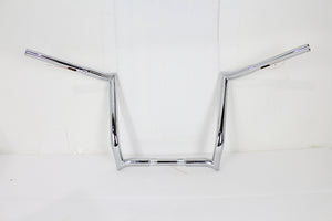 14" Z-Bar Handlebar without Indents Chrome 1986 / 2013 FLT 1982 / UP FLHX