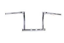 Load image into Gallery viewer, 12&quot; Chrome ChiZeled Z-Bar Handlebar with Indents 2015 / UP FLTR