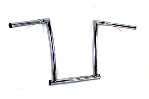 16" Chrome ChiZeled Z-Bar Handlebar with Indents 2015 / UP FLTR
