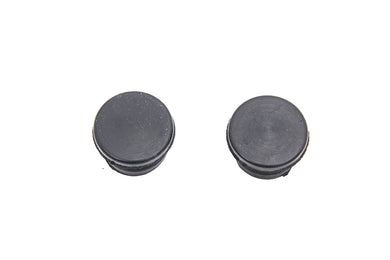 ChiZeled Handlebar Plugs Black Plastic 1980 / UP XL 1980 / 1984 FL 1985 / UP FL 1986 / UP FXST