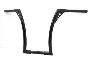 17" Black Z-Bar Handlebar with Indents 1982 / 1984 FL 1982 / 1984 FX 1982 / UP XL 1986 / 2017" FLST 1984 / 2017" FXST 1982 / 1994 FXR 1982 / 1994 FXR 1991 / 2017" FXD