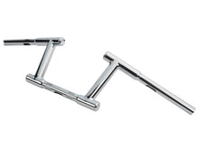 Load image into Gallery viewer, 6 Z-Bar Racing Handlebar with Indents Chrome 1982 / 1984 FL 1982 / 1984 FX 1982 / UP XL 1986 / 2017 FLST 1984 / 2017 FXST 1982 / 1984 FXR 1985 / 1994 FXR 1991 / 2017 FXD