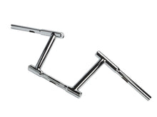 Load image into Gallery viewer, 8 Z-Bar Racing Handlebar with Indents Chrome 1982 / 1984 FL 1982 / 1984 FX 1982 / UP XL 1986 / 2017 FLST 1984 / 2017 FXST 1982 / 1984 FXR 1985 / 1994 FXR 1991 / 2017 FXD