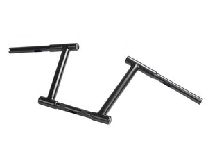 10" Z-Bar Racing Handlebar with Indents Black 1982 / 1984 FL 1982 / 1984 FX 1982 / UP XL 1986 / 2017 FLST 1984 / 2017 FXST 1982 / 1984 FXR 1985 / 1994 FXR 1991 / 2017 FXD