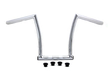 Load image into Gallery viewer, 13 Chrome ChiZeled Z-Bar Handlebar with Indents 1980 / UP XL 1984 / 2017 FXST 1980 / UP FLT 1980 / UP FLT