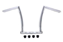 Load image into Gallery viewer, 17&quot; Chrome ChiZeled Z-Bar Handlebar with Indents 1980 / UP XL 1984 / 2017&quot; FXST 1980 / UP FLT 1980 / UP FLT