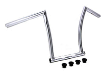 Load image into Gallery viewer, 17&quot; Chrome ChiZeled Z-Bar Handlebar with Indents 1980 / UP XL 1984 / 2017&quot; FXST 1980 / UP FLT 1980 / UP FLT