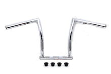 Load image into Gallery viewer, 17&quot; Chrome ChiZeled Z-Bar Handlebar with Indents 1980 / UP XL 1984 / 2017&quot; FXST 1980 / UP FLT 1980 / UP FLT