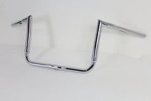Load image into Gallery viewer, 12&quot; Chrome ChiZeled Z-Bar Handlebar without Indents 2014 / UP FLH 2014 / UP FLHX 2014 / UP FLHTCUTG 2014 / UP FLHTK