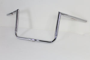 12" Chrome ChiZeled Z-Bar Handlebar without Indents 2014 / UP FLH 2014 / UP FLHX 2014 / UP FLHTCUTG 2014 / UP FLHTK