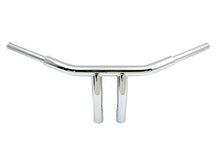 Load image into Gallery viewer, Fatster 8&quot; &#39;T&#39; Handlebar with Indents 1982 / 1984 FL 1982 / 1984 FX 1982 / UP XL 1986 / 2017 FLST 1981 / 2017 FXST 1982 / 1994 FXR 1982 / 1994 FXR 1991 / 2017 FXD 1982 / 2007 FLT 1982 / 2007 FLT