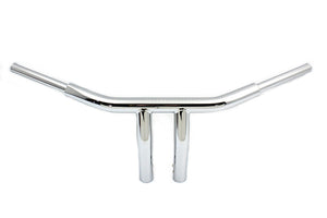 Fatster 8" 'T' Handlebar with Indents 1982 / 1984 FL 1982 / 1984 FX 1982 / UP XL 1986 / 2017 FLST 1981 / 2017 FXST 1982 / 1994 FXR 1982 / 1994 FXR 1991 / 2017 FXD 1982 / 2007 FLT 1982 / 2007 FLT