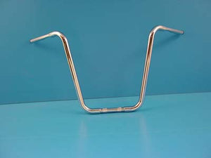 Buffalo Ape Hanger 18" Handlebar with Indents Chrome