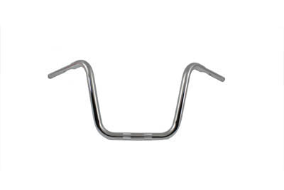 Rhino Ape Hanger Handlebar with Indents Chrome 12-1/2