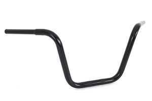12-1/2" Rhino Ape Hanger Handlebar with Indents Black 0 /  Custom application for use with 1-1/4" risers"
