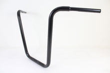 Load image into Gallery viewer, 19-1/2&quot; Rhino Ape Hanger Handlebar with Indents Black 0 /  Custom application for use with 1-1/4&quot; risers&quot;