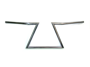 10" Z Handlebars Chrome without Indents 0 /  All