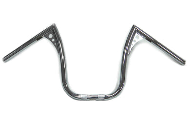 13 Chrome Z-Bar Handlebar with Wiring Slots 1982 / UP FLT 1982 / UP FX 1982 / UP XL 1986 / 2017 FLST 1984 / 2017 FXST 1982 / UP FXR 1982 / UP FXR 1991 / 2017 FXD 1982 / UP FLT