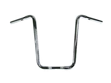 Narrow Body Ape Hanger Handlebar with Indents Chrome 0 /  Custom application