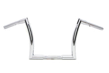 Load image into Gallery viewer, 12&quot; Z Handlebar with Indents Chrome 1984 / 2017 FXST 1986 / 2017 FLST