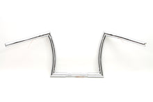 Load image into Gallery viewer, 12&quot; Z Handlebar with Indents Chrome 1984 / 2017 FXST 1986 / 2017 FLST