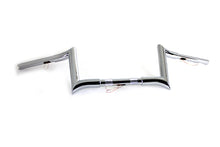 Load image into Gallery viewer, 8 Chrome Z-Bar Handlebar with Indents 1982 / 1984 FL 1982 / 1984 FX 1985 / UP XL 1986 / 2017 FLST 1984 / 2017 FXST 1991 / 2017 FXD 1984 / 1994 FXR