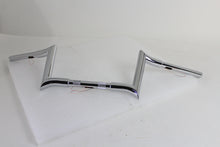 Load image into Gallery viewer, 8 Chrome Z-Bar Handlebar with Indents 1982 / 1984 FL 1982 / 1984 FX 1985 / UP XL 1986 / 2017 FLST 1984 / 2017 FXST 1991 / 2017 FXD 1984 / 1994 FXR
