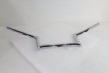 Load image into Gallery viewer, 8 Chrome Z-Bar Handlebar with Indents 1982 / 1984 FL 1982 / 1984 FX 1985 / UP XL 1986 / 2017 FLST 1984 / 2017 FXST 1991 / 2017 FXD 1984 / 1994 FXR