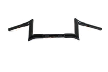 Load image into Gallery viewer, 8 Black Z-Bar Handlebar with Indents 1982 / 1984 FL 1982 / 1984 FX 1985 / UP XL 1986 / 2017 FLST 1984 / 2017 FXST 1991 / 2017 FXD 1984 / 1994 FXR