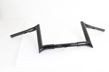 Load image into Gallery viewer, 10&quot; Black Z-Bar Handlebar with Indents 1982 / 1984 FL 1982 / 1984 FX 1985 / UP XL 1986 / 2017 FLST 1984 / 2017 FXST 1991 / 2017 FXD 1984 / 1994 FXR