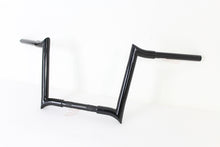 Load image into Gallery viewer, 12&quot; Black Z-Bar Handlebar with Indents 1982 / 1984 FL 1982 / 1984 FX 1985 / UP XL 1986 / 2017 FLST 1984 / 2017 FXST 1991 / 2017 FXD 1984 / 1994 FXR