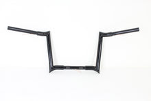 Load image into Gallery viewer, 12&quot; Black Z-Bar Handlebar with Indents 1982 / 1984 FL 1982 / 1984 FX 1985 / UP XL 1986 / 2017 FLST 1984 / 2017 FXST 1991 / 2017 FXD 1984 / 1994 FXR