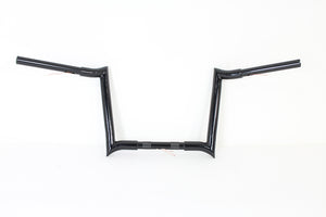 12" Black Z-Bar Handlebar with Indents 1982 / 1984 FL 1982 / 1984 FX 1985 / UP XL 1986 / 2017 FLST 1984 / 2017 FXST 1991 / 2017 FXD 1984 / 1994 FXR