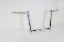 Load image into Gallery viewer, 14&quot; Chrome Z-Bar Handlebar with Indents 1982 / 1984 FL 1982 / 1984 FX 1985 / UP XL 1986 / 2017 FLST 1984 / 2017 FXST 1991 / 2017 FXD 1984 / 1994 FXR