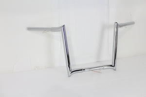 14" Chrome Z-Bar Handlebar with Indents 1982 / 1984 FL 1982 / 1984 FX 1985 / UP XL 1986 / 2017 FLST 1984 / 2017 FXST 1991 / 2017 FXD 1984 / 1994 FXR