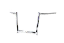 Load image into Gallery viewer, 14&quot; Chrome Z-Bar Handlebar with Indents 1982 / 1984 FL 1982 / 1984 FX 1985 / UP XL 1986 / 2017 FLST 1984 / 2017 FXST 1991 / 2017 FXD 1984 / 1994 FXR