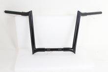Load image into Gallery viewer, 14&quot; Black Z-Bar Handlebar with Indents 1982 / 1984 FL 1982 / 1984 FX 1985 / UP XL 1986 / 2017 FLST 1984 / 2017 FXST 1991 / 2017 FXD 1984 / 1994 FXR