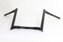 Load image into Gallery viewer, 14&quot; Black Z-Bar Handlebar with Indents 1982 / 1984 FL 1982 / 1984 FX 1985 / UP XL 1986 / 2017 FLST 1984 / 2017 FXST 1991 / 2017 FXD 1984 / 1994 FXR