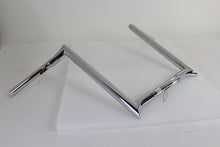 Load image into Gallery viewer, 16&quot; Chrome Z-Bar Handlebar with Indents 1982 / 1984 FL 1982 / 1984 FX 1985 / UP XL 1986 / 2017 FLST 1984 / 2017 FXST 1991 / 2017 FXD 1984 / 1994 FXR