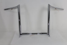 Load image into Gallery viewer, 16&quot; Chrome Z-Bar Handlebar with Indents 1982 / 1984 FL 1982 / 1984 FX 1985 / UP XL 1986 / 2017 FLST 1984 / 2017 FXST 1991 / 2017 FXD 1984 / 1994 FXR