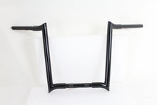 Load image into Gallery viewer, 16&quot; Black Z-Bar Handlebar with Indents 1982 / 1984 FL 1982 / 1984 FX 1985 / UP XL 1986 / 2017 FLST 1984 / 2017 FXST 1991 / 2017 FXD 1984 / 1994 FXR